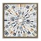 Stupell Industries Abstract Rustic Mosaic Circle Framed Floater Canvas Wall Art